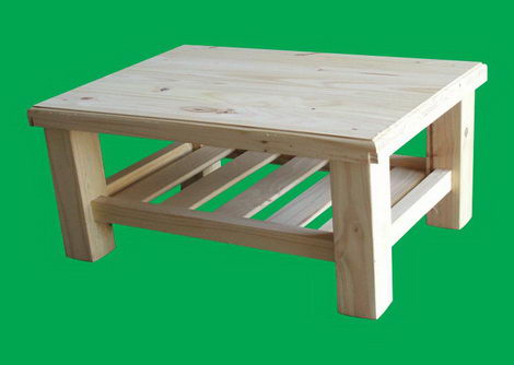 Mesa ratona tapa maciza